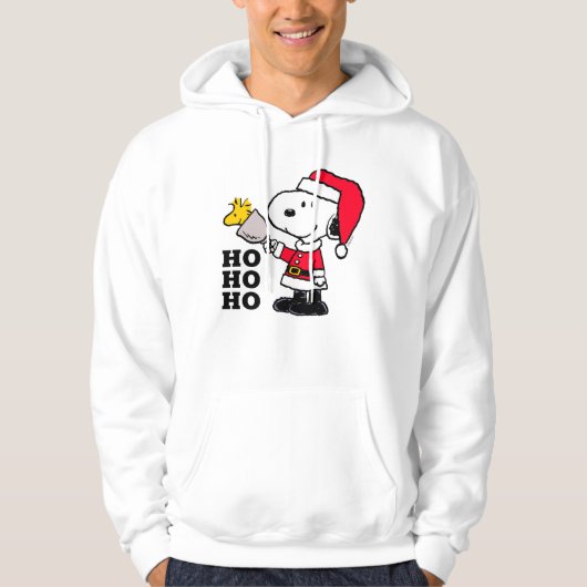 pinda's | Snoopy & Woodstock Ho Ho Ho Hoodie (Voorkant)