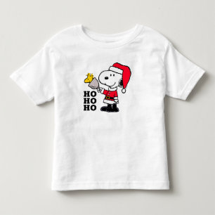 pinda's Snoopy & Woodstock Ho Ho Ho Kinder Shirts