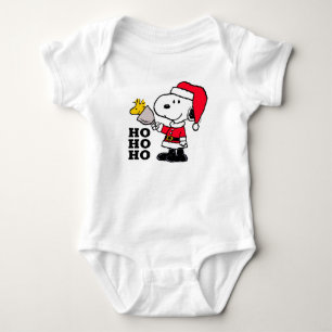 pinda's Snoopy & Woodstock Ho Ho Ho Romper