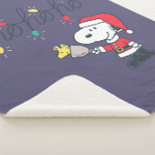 pinda's | Snoopy & Woodstock Ho Ho Ho Sherpa Deken (3/4)