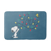 pinda's | Snoopy & Woodstock Holiday Decorting Badmat (Voorkant)