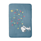 pinda's | Snoopy & Woodstock Holiday Decorting Badmat (Voorkant Verticaal)