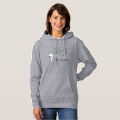 pinda's | Snoopy & Woodstock Holiday Decorting Hoodie (Voorkant volledig)