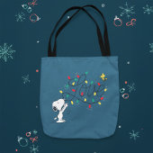 pinda's | Snoopy & Woodstock Holiday Decorting Tote Bag