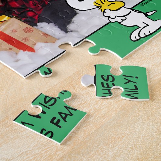 pinda's | Snoopy & Woodstock Holiday Foto Legpuzzel (Zijkant)