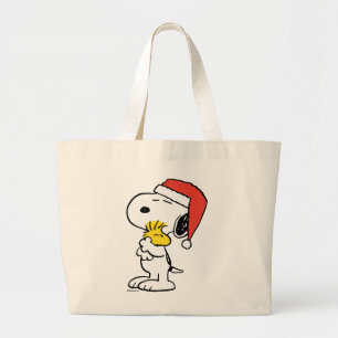 pinda's   Snoopy & Woodstock Holiday Grote Tote Bag
