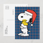 pinda's | Snoopy & Woodstock Holiday Hugs Briefkaart (Voorkant / Achterkant)