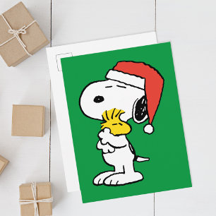 pinda's   Snoopy & Woodstock Holiday Hugs Briefkaart