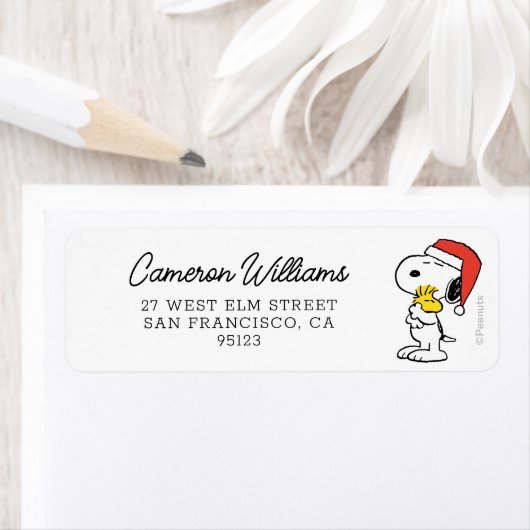 pinda's | Snoopy & Woodstock Holiday Hugs Etiket (Insitu)