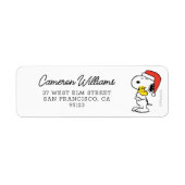 pinda's | Snoopy & Woodstock Holiday Hugs Etiket (Voorkant)