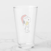 pinda's | Snoopy & Woodstock Holiday Hugs Glas (Achterkant)