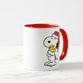 pinda's | Snoopy & Woodstock Holiday Hugs Mok (Voorkant rechts)