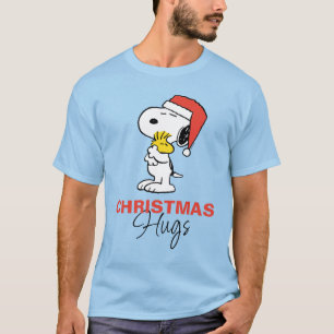 pinda's   Snoopy & Woodstock Holiday Hugs T-shirt