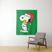 pinda's | Snoopy & Woodstock Holiday Hugs Wandkleed (In situ)
