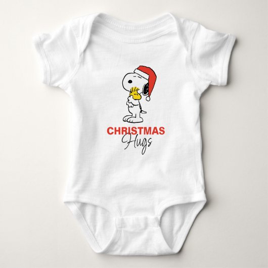 pinda's | Snoopy & Woodstock Holiday Romper (Voorkant)