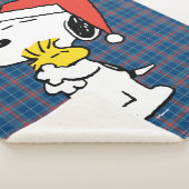 pinda's | Snoopy & Woodstock Holiday Sherpa Deken (3/4)