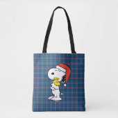 pinda's | Snoopy & Woodstock Holiday Tote Bag (Voorkant)