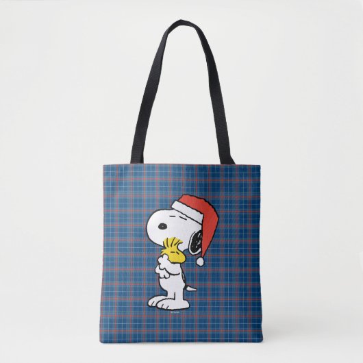 pinda's | Snoopy & Woodstock Holiday Tote Bag (Voorkant)