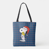 pinda's | Snoopy & Woodstock Holiday Tote Bag (Achterkant)