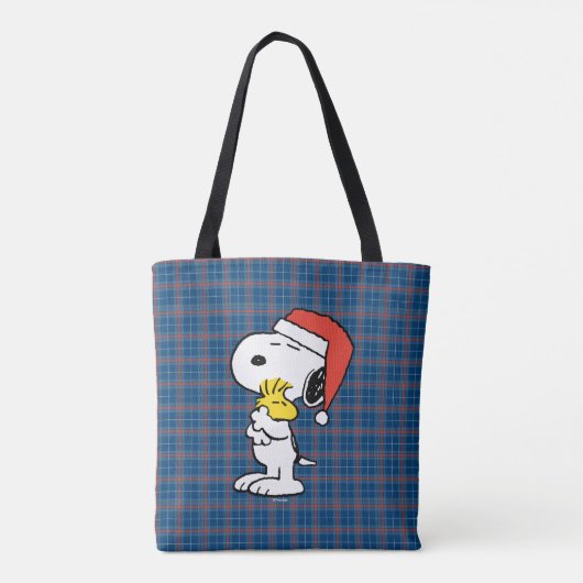 pinda's | Snoopy & Woodstock Holiday Tote Bag (Achterkant)