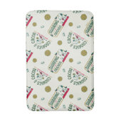 pinda's | Snoopy & Woodstock Hot Cocoa Pattern Badmat (Voorkant Verticaal)