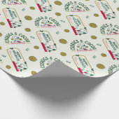 pinda's | Snoopy & Woodstock Hot Cocoa Pattern Cadeaupapier (Hoek)