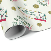 pinda's | Snoopy & Woodstock Hot Cocoa Pattern Cadeaupapier (Rol Hoek)