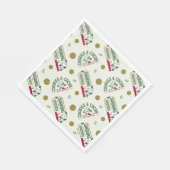 pinda's | Snoopy & Woodstock Hot Cocoa Pattern Servet (Hoek)