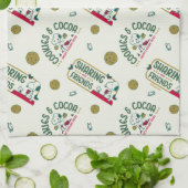 pinda's | Snoopy & Woodstock Hot Cocoa Pattern Theedoek (Gevouwen)