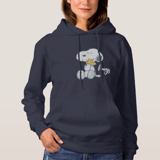 pinda's | Snoopy & Woodstock Hug Hoodie (Voorkant)