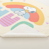pinda's | Snoopy & Woodstock Hug Sherpa Deken (3/4)