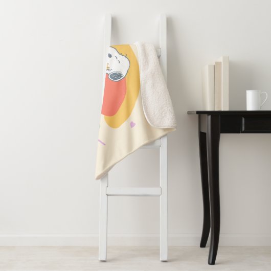 pinda's | Snoopy & Woodstock Hug Sherpa Deken (In situ)