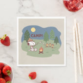 pinda's | Snoopy & Woodstock in de Campfire Servet (Insitu)