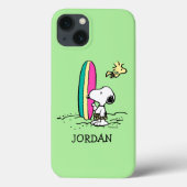 pinda's | Snoopy & Woodstock | Jouw namen toevoege Case-Mate iPhone Case (Achterkant)