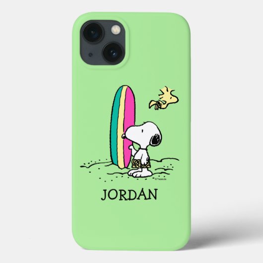 pinda's | Snoopy & Woodstock | Jouw namen toevoege Case-Mate iPhone Case (Achterkant)