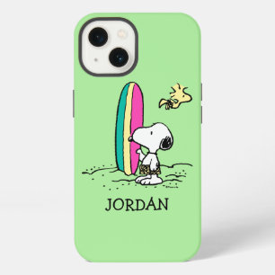 pinda's Snoopy & Woodstock Jouw namen toevoege iPhone 13 Hoesje