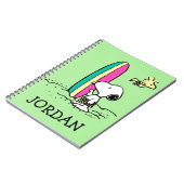 pinda's | Snoopy & Woodstock | Jouw namen toevoege Notitieboek (Linkerzijde)