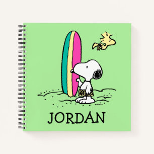 pinda's   Snoopy & Woodstock   Jouw namen toevoege Notitieboek