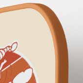 pinda's | Snoopy & Woodstock | Jouw namen toevoege Pickleball Paddle (Links Detail)