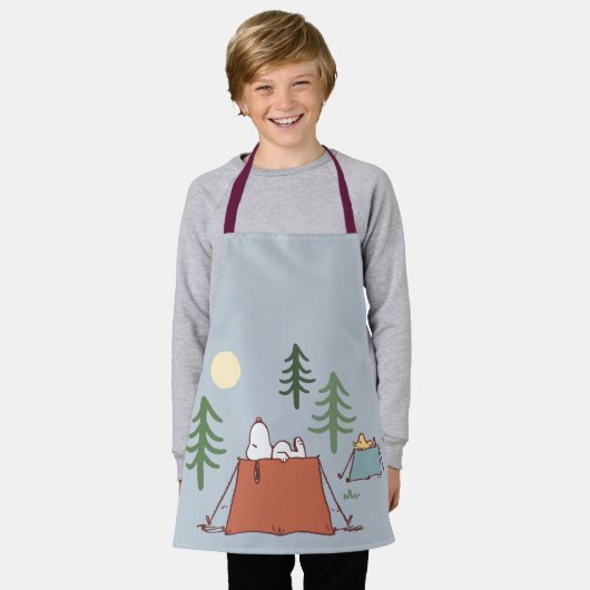 pinda's | Snoopy & Woodstock | Jouw namen toevoege Schort (Gedragen)