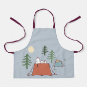 pinda's | Snoopy & Woodstock | Jouw namen toevoege Schort (Voorkant)