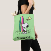 pinda's | Snoopy & Woodstock | Jouw namen toevoege Tote Bag (Dichtbij)