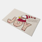 pinda's | Snoopy & Woodstock Joy Sled Ride Deurmat (Schuin)