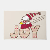 pinda's | Snoopy & Woodstock Joy Sled Ride Deurmat (Voorkant)