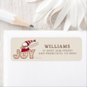 pinda's | Snoopy & Woodstock Joy Sled Ride Etiket (Insitu)