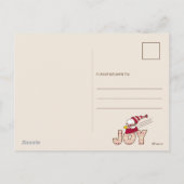 pinda's | Snoopy & Woodstock Joy Sled Ride Feestdagenkaart (Achterkant)