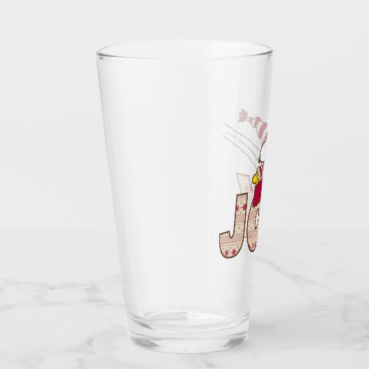 pinda's | Snoopy & Woodstock Joy Sled Ride Glas (Rechts)
