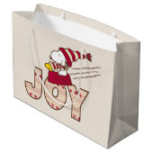 pinda's | Snoopy & Woodstock Joy Sled Ride Groot Cadeauzakje (Achterkant Gekanteld)