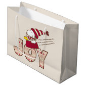 pinda's | Snoopy & Woodstock Joy Sled Ride Groot Cadeauzakje (Voorkant Gekanteld)