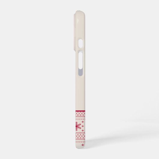 pinda's | Snoopy & Woodstock Joy Sled Ride iPhone 16 Hoesje (Linkerkant)